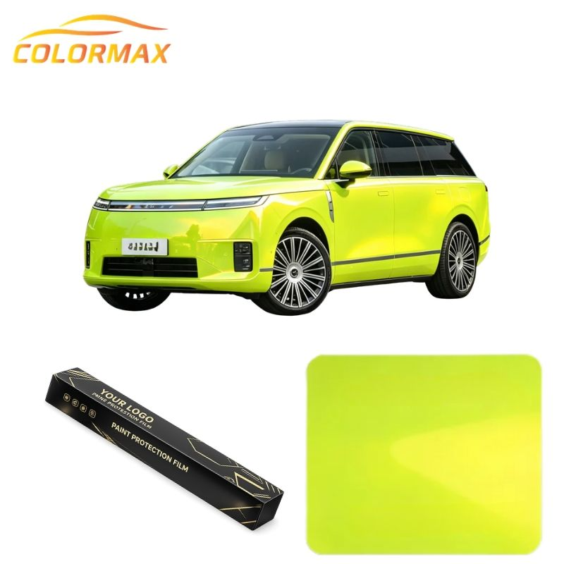 Chameleon Fluorescent Yellow TPU Color PPF Film