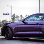 Hot Selling Premium Purple PET Vinyl Wrap High Gloss Self Adhesive Automotive Body Car Wrapping Wrap Films