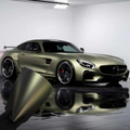 Hot Selling High Quality PET Matte Metallic Green Car Wrap Film 1.52x17M Air Release Color Change Vehicle Wrap Vinyl