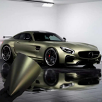 Hot Selling High Quality PET Matte Metallic Green Car Wrap Film 1.52x17M Air Release Color Change Vehicle Wrap Vinyl
