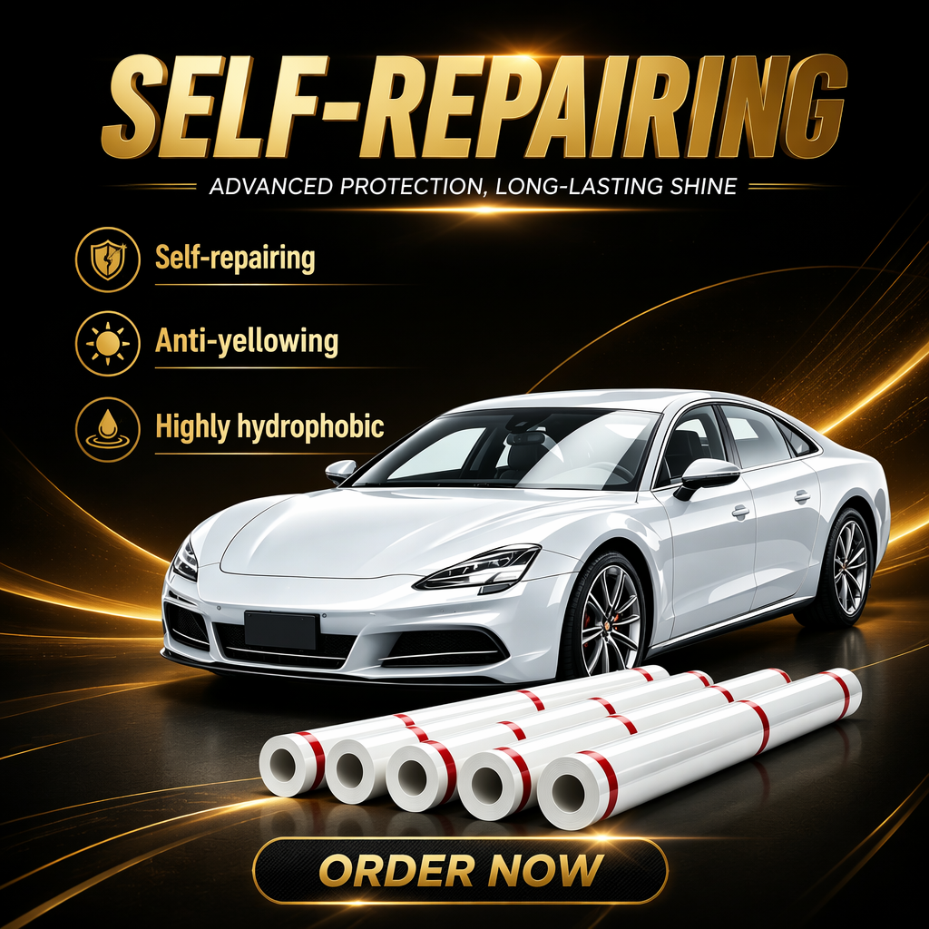 COLORMAX 7.5mil Premium TPU Paint Protection Film | Durable Self-Healing PPF for Automotive Protection