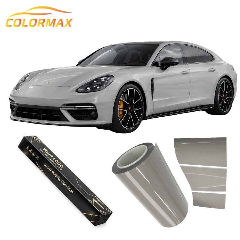 Premium PET PVC Car Wrap Film Easy Install Durable High Gloss Automotive Vehicle Decoration Car Wrap Vinyl Film