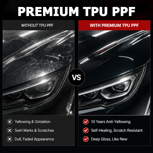 COLORMAX Plus 6.5mil Automotive TPU Paint Protection Film