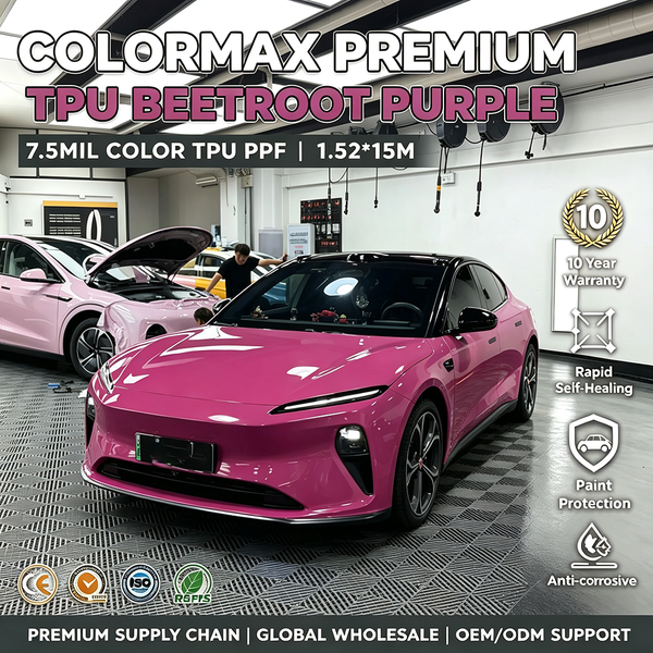 Beetroot Purple TPU Paint Protection Film