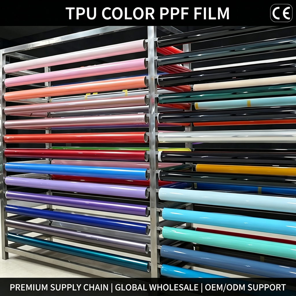 Amg Grey TPU Color-Changing Wrap Film