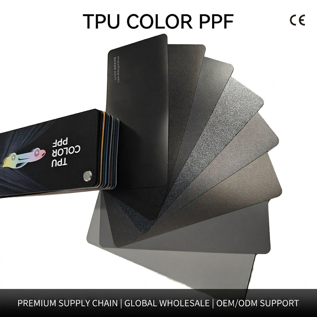 Amg Grey TPU Color-Changing Wrap Film