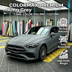 Amg Grey TPU Color-Changing Wrap Film