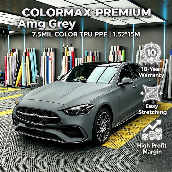 Amg Grey TPU Color-Changing Wrap Film