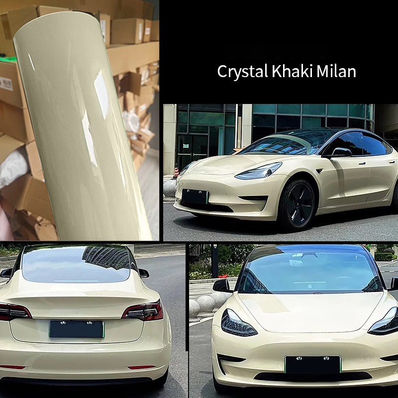 Crystal Khaki Milan TPU Color PPF