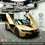 Ice-powdered Rose Powder Color TPU PPF