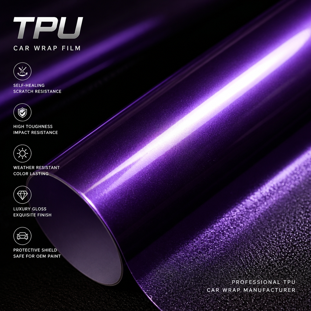 Marvelli Purple TPU Paint Protection Film