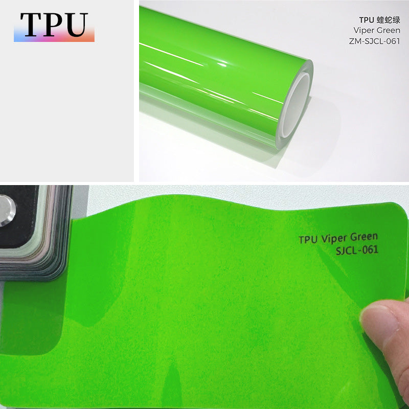 Crystal Viper Green TPU Color PPF