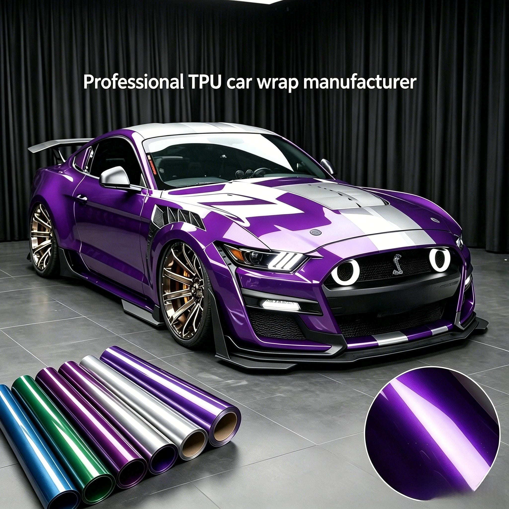 Marvelli Purple TPU Paint Protection Film